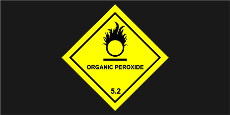 Organik Peroksit (5.2) Uyarı Levhası 40108