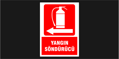 Yangın Söndürücü Levhası 36111