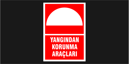Yangından Korunma Araçları Levhası 36118
